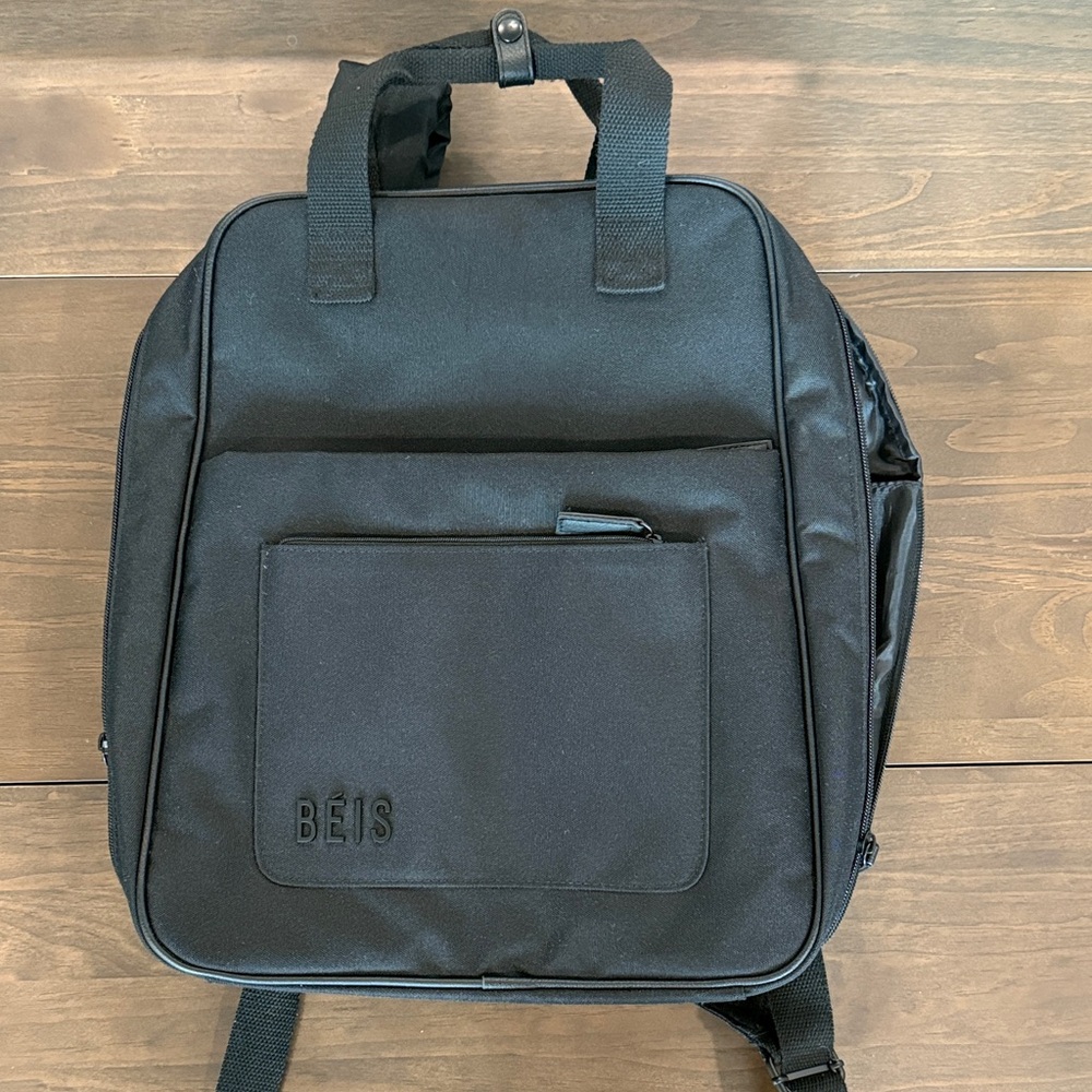 BEIS Charcoal Backpack 🎒- Expandable
